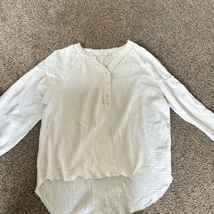 Oversized Linen Shirt